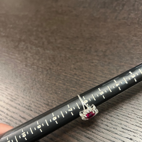 Ruby and Diamond Ring - Picture 4 of 4